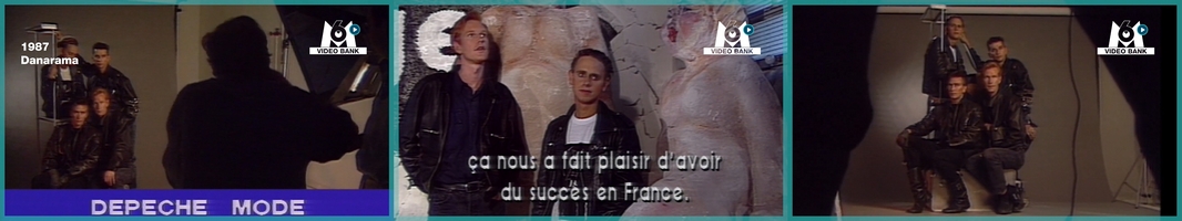 Depeche Mode - 1987-xx-xx - MG & AF, M6 TV (Video Bank), Paris, France.jpg