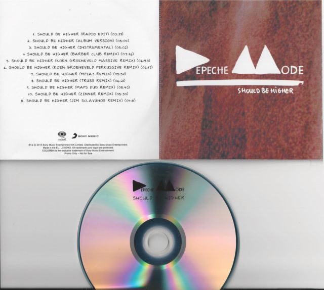 SHOULD BE HIGHER 11 Mixes promotional cd single.jpg